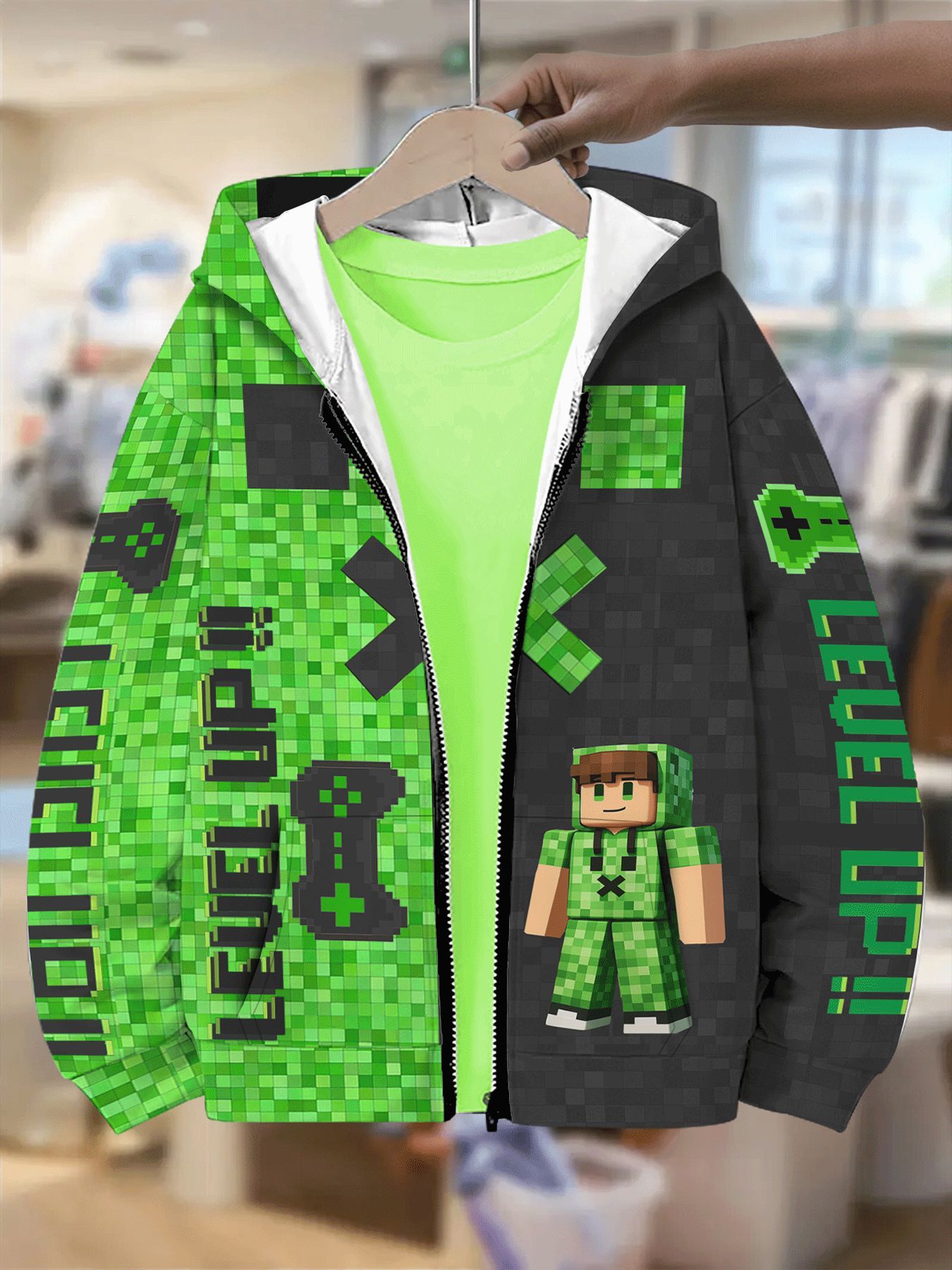 Veste MINECRAFT enfant FANA ZONE
