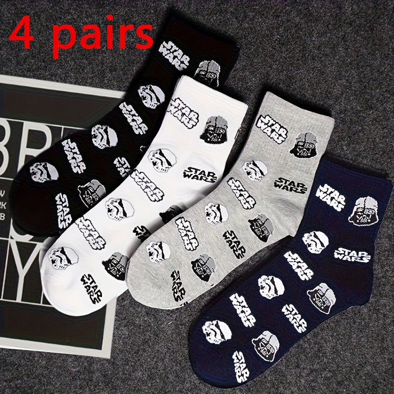 4 paires de chaussette STAR WARS FANA ZONE