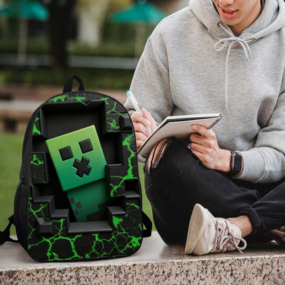 Sac MINECRAFT creeper FANA ZONE