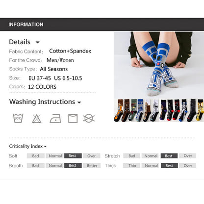 Chaussette STAR WARS, taille unique - FANA ZONE