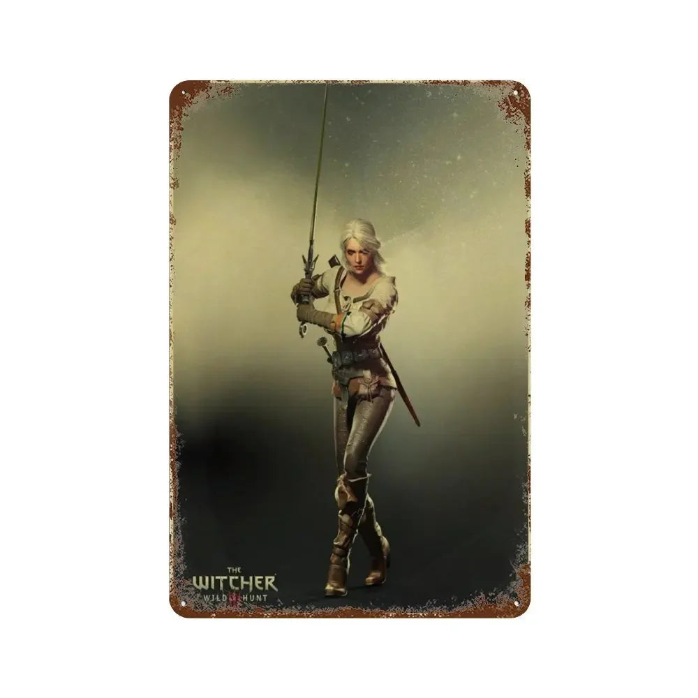 Plaque métallique jeux culte - FANA ZONE