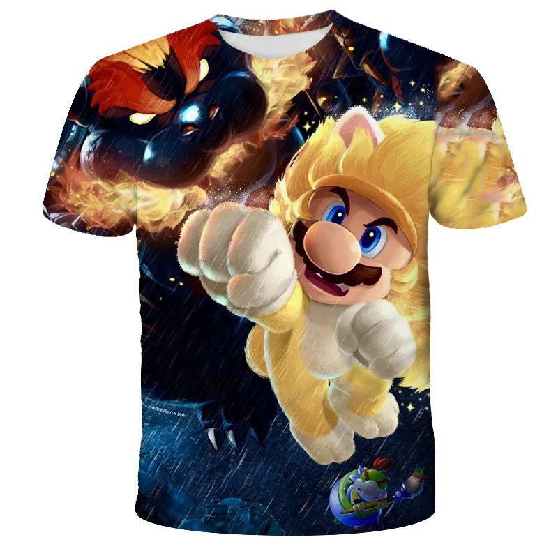T-shirt SUPER MARIO enfant et adulte FANA ZONE