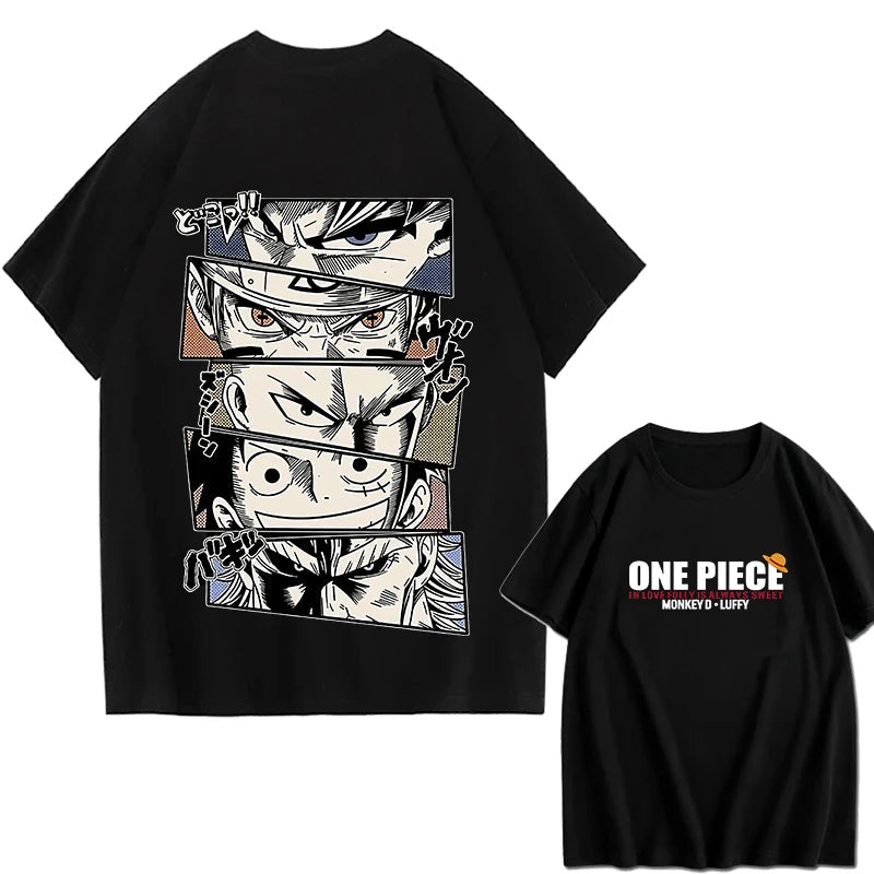 T-shirt ONE PIECE Zoro, Luffy enfant et adulte FANA ZONE