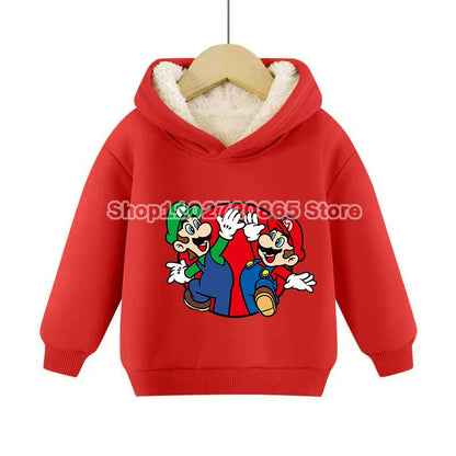 Sweat a capuche polaire SUPER MARIO enfant - FANA ZONE