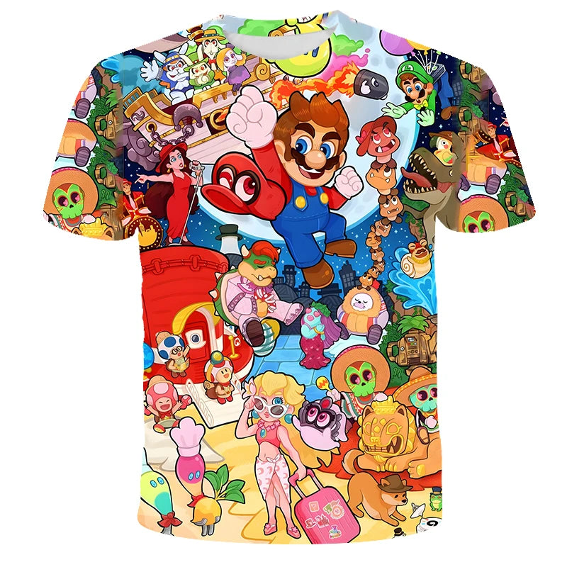 T-shirt SUPER MARIO enfant et adulte FANA ZONE