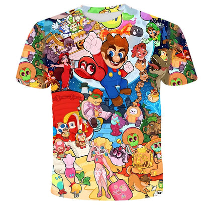 T-shirt SUPER MARIO enfant et adulte FANA ZONE