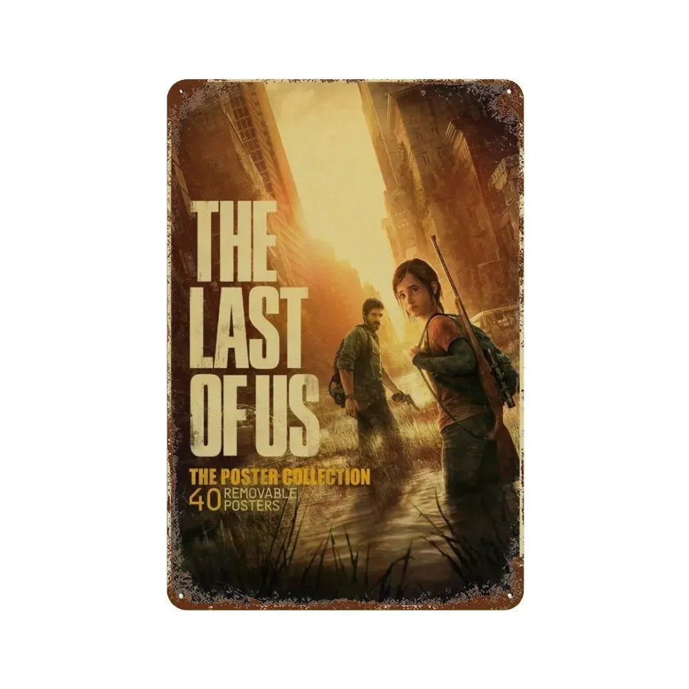 Plaque métallique jeux culte - FANA ZONE