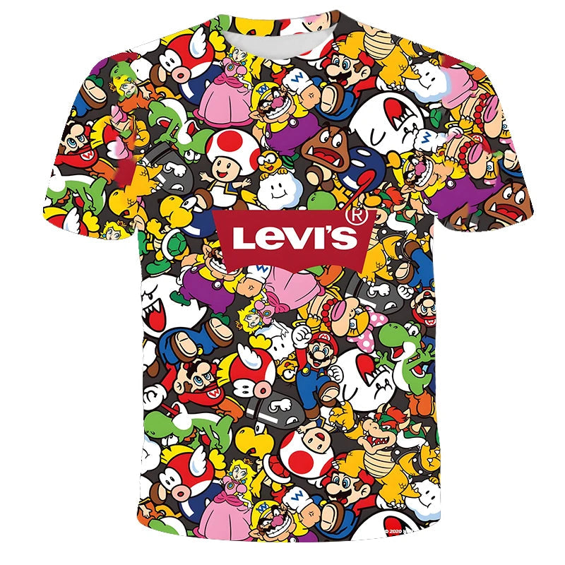 T-shirt SUPER MARIO enfant et adulte FANA ZONE