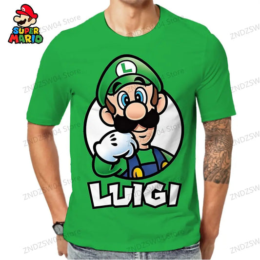 T-shirt SUPER MARIO LUIGI enfant et adulte - FANA ZONE
