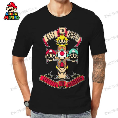 T-Shirt SUPER MARIO V1 pour enfant et adulte - FANA ZONE