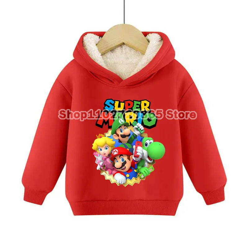 Sweat a capuche polaire SUPER MARIO enfant - FANA ZONE