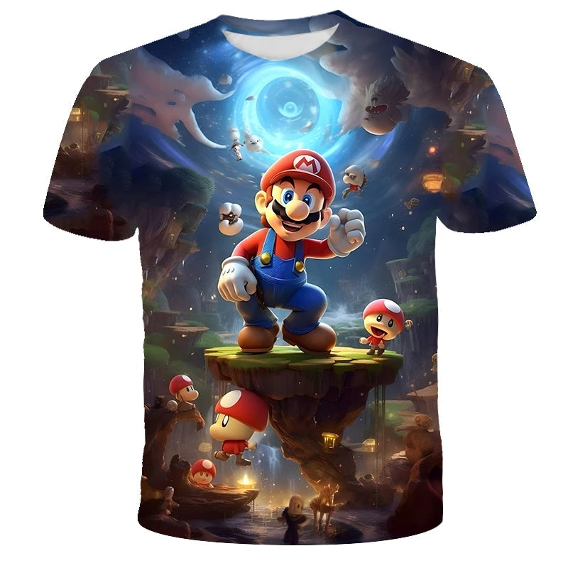 T-shirt SUPER MARIO enfant et adulte FANA ZONE