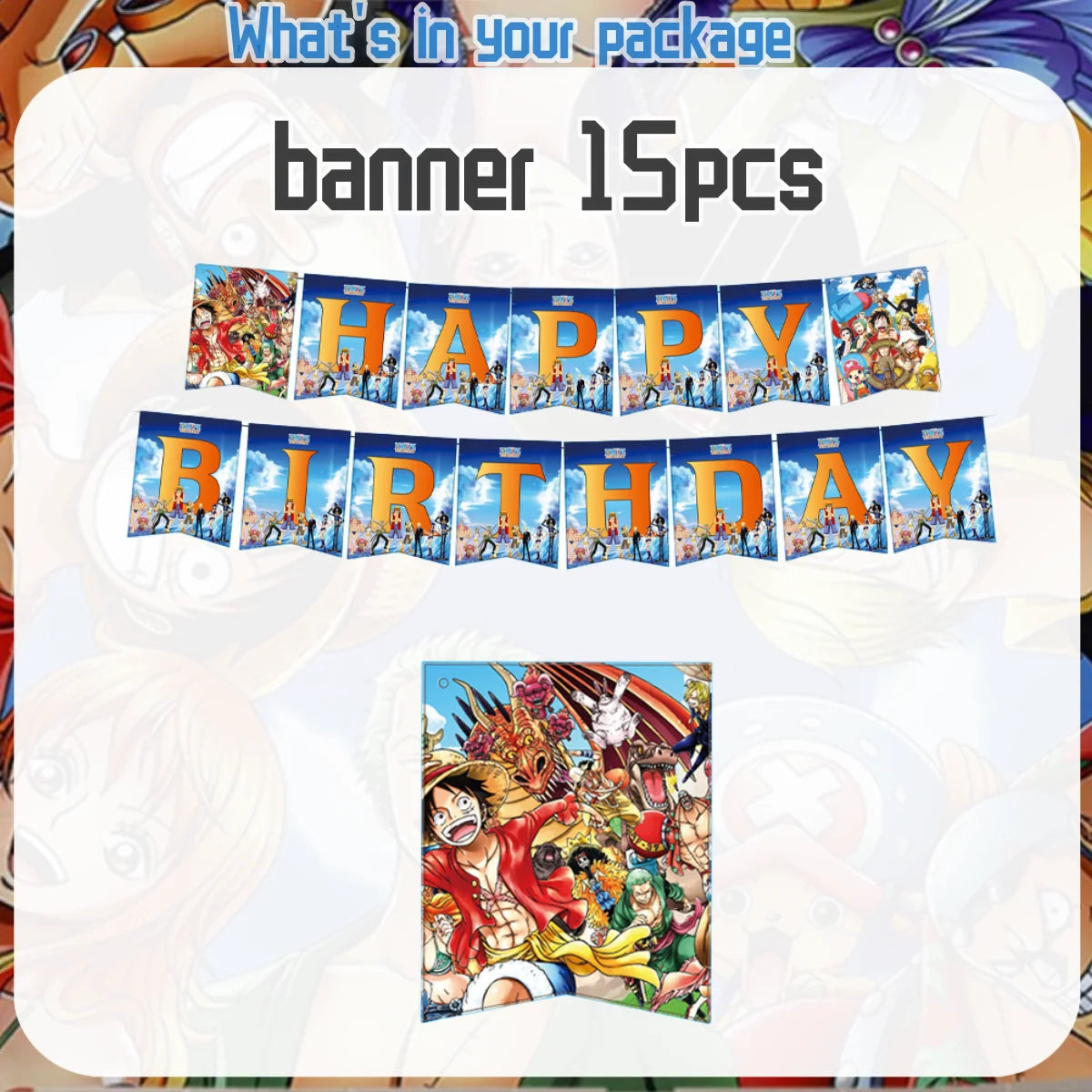 Anniversaire ONE PIECE FANA ZONE