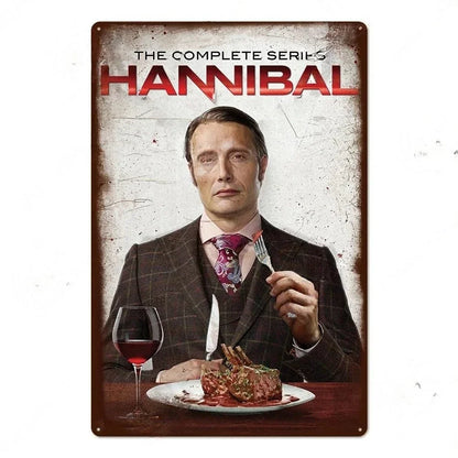 Plaque métallique série culte - FANA ZONE