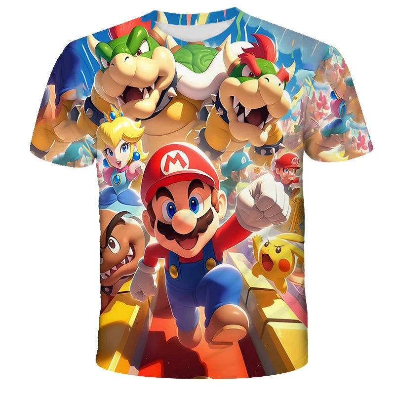 T-shirt SUPER MARIO enfant et adulte FANA ZONE