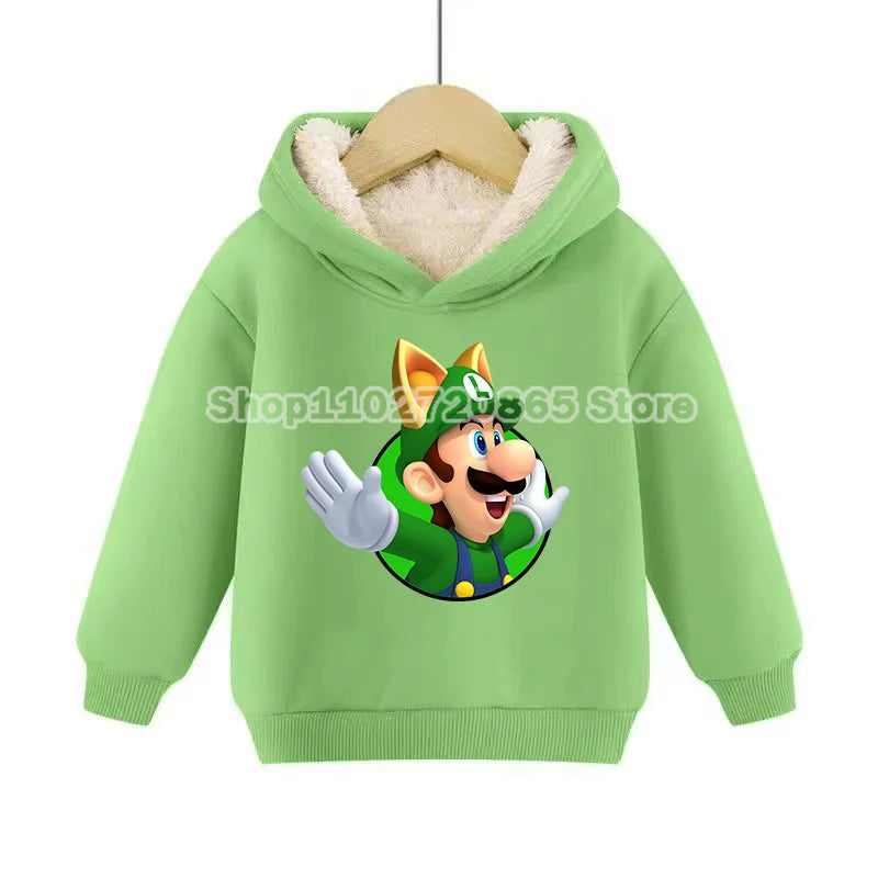 Sweat a capuche polaire SUPER MARIO enfant - FANA ZONE