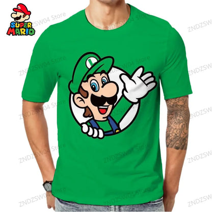 T-shirt SUPER MARIO LUIGI enfant et adulte - FANA ZONE