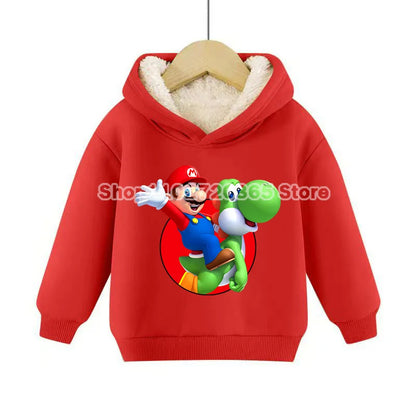 Sweat a capuche polaire SUPER MARIO enfant - FANA ZONE