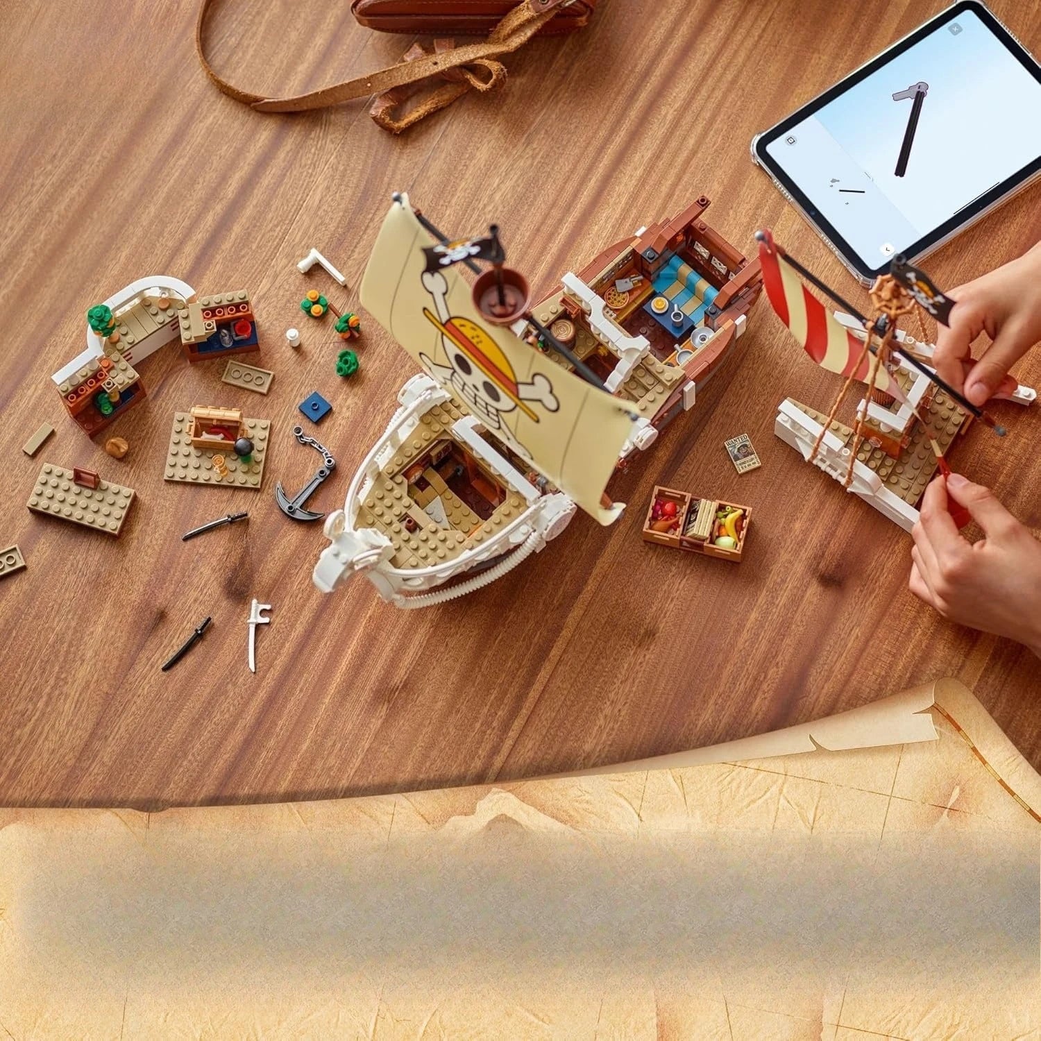 Bateau ONE PIECE de 1376 pièces a construire. FANA ZONE