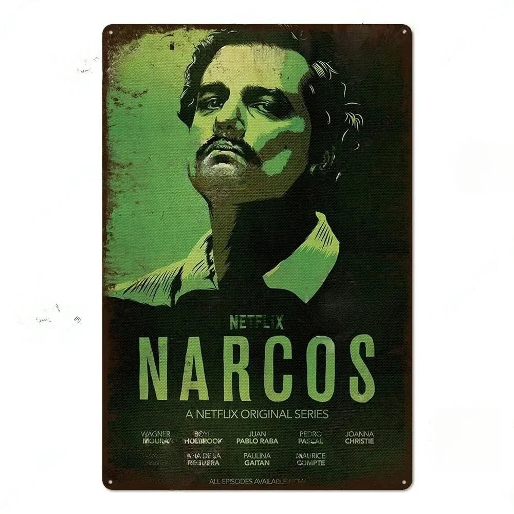 Plaque métallique série culte - FANA ZONE