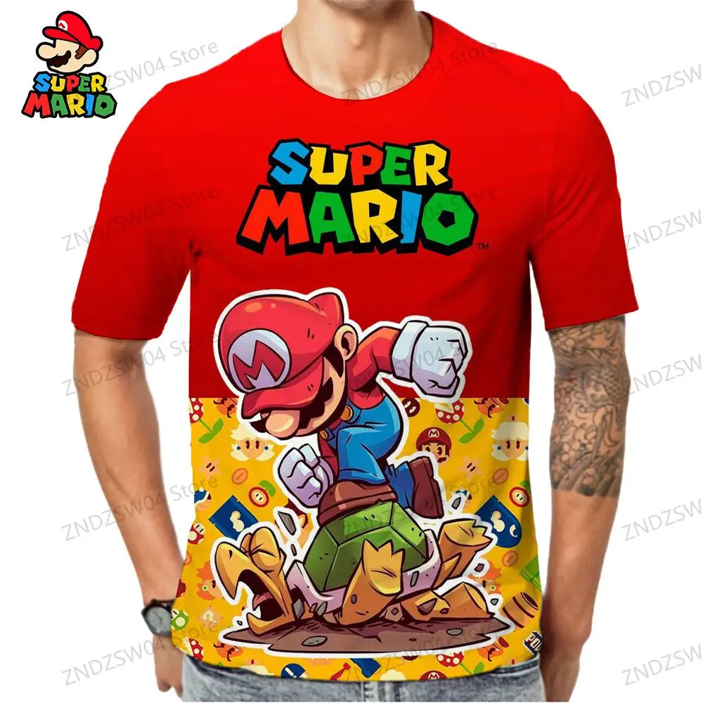 T-shirt SUPER MARIO V2 enfant et adulte - FANA ZONE