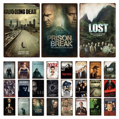 Plaque métallique série culte - FANA ZONE