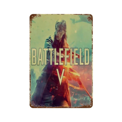 Plaque métallique jeux culte - FANA ZONE