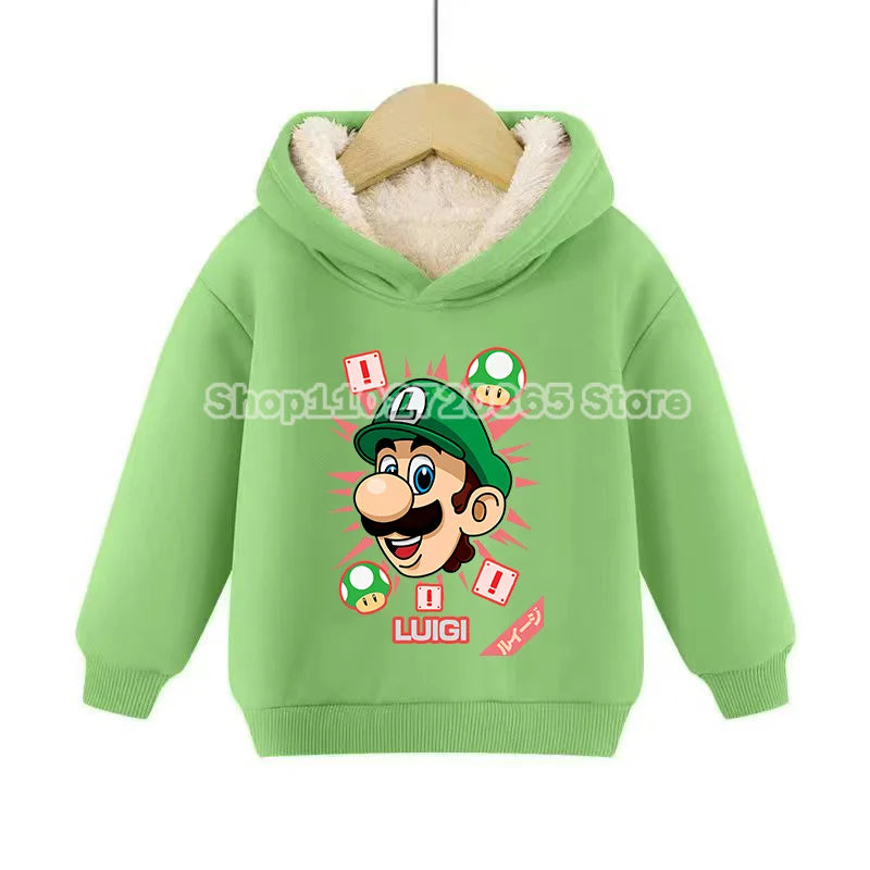 Sweat a capuche polaire SUPER MARIO enfant - FANA ZONE