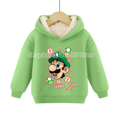 Sweat a capuche polaire SUPER MARIO enfant - FANA ZONE