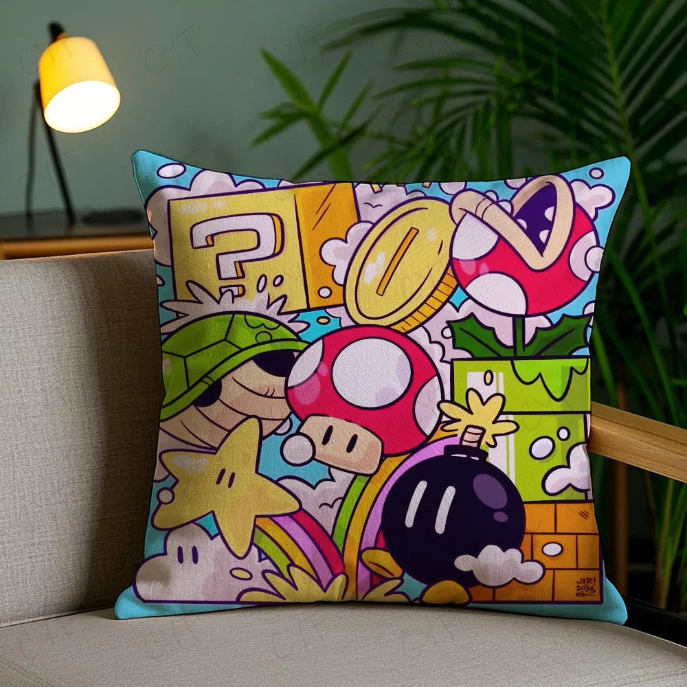 Housse coussin SUPER MARIO - FANA ZONE