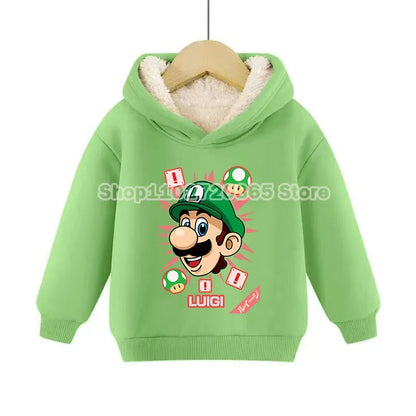 Sweat a capuche polaire SUPER MARIO enfant - FANA ZONE