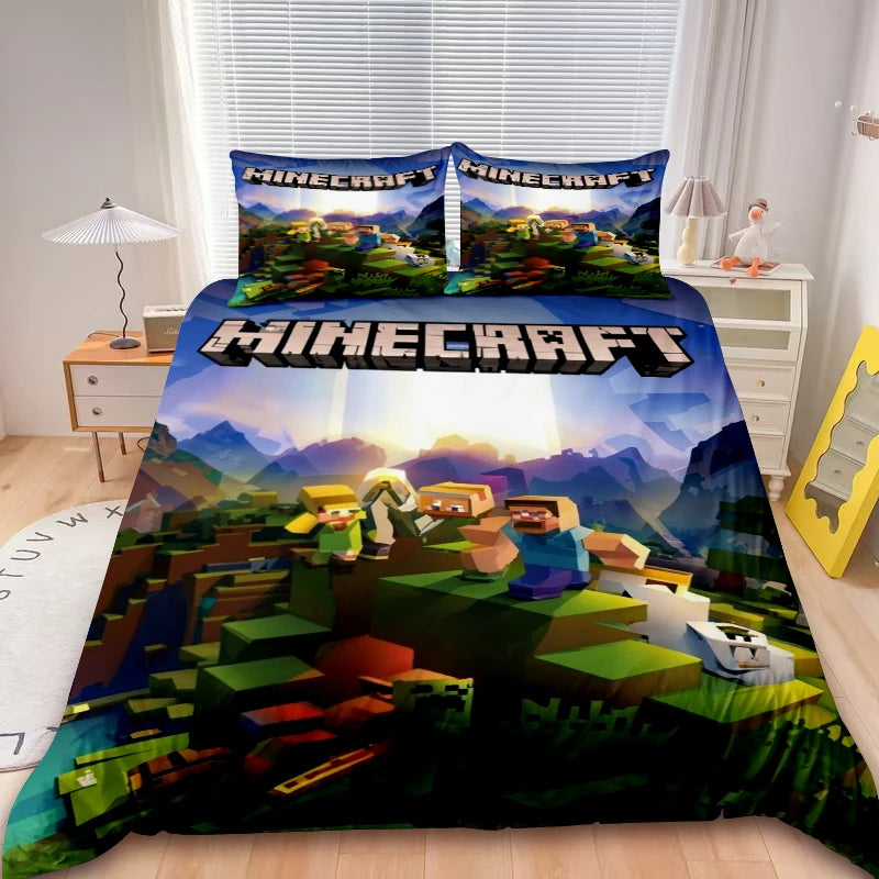 Parure de lit MINECRAFT - FANA ZONE