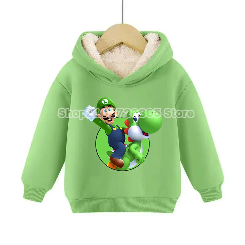 Sweat a capuche polaire SUPER MARIO enfant - FANA ZONE