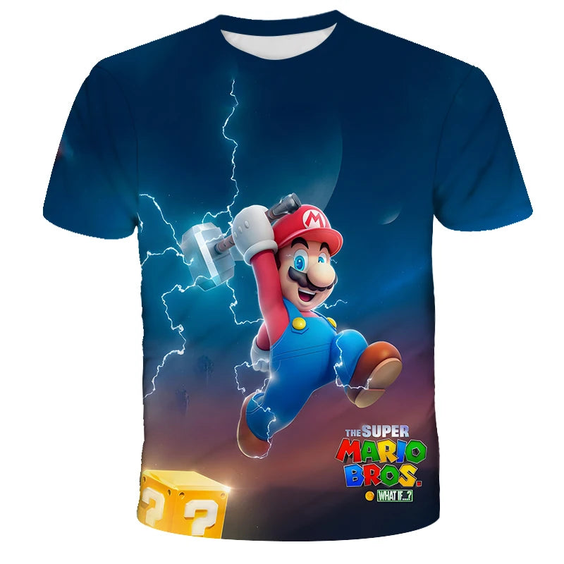 T-shirt SUPER MARIO enfant et adulte FANA ZONE