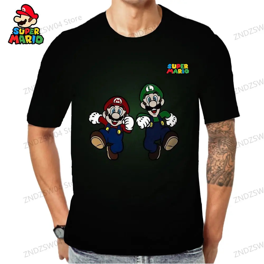 T-shirt SUPER MARIO V2 enfant et adulte - FANA ZONE
