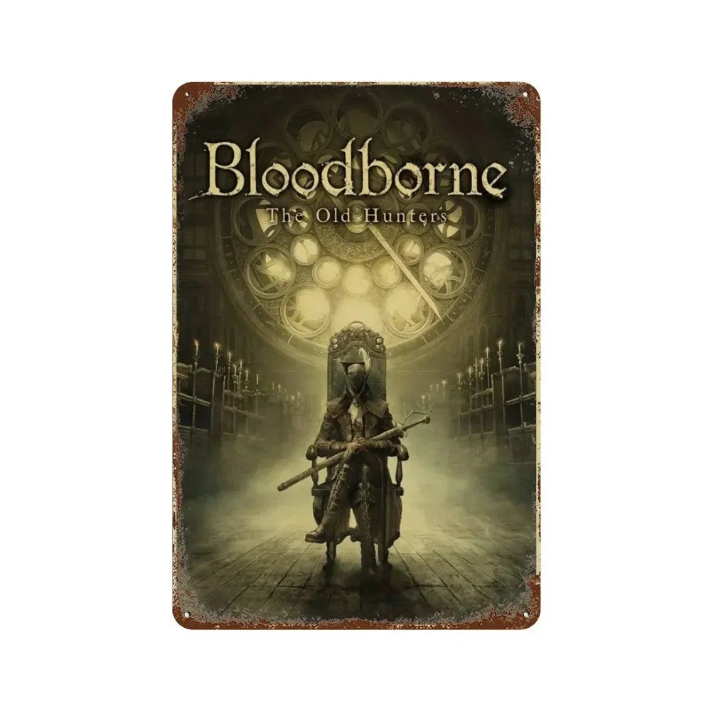 Plaque métallique jeux culte - FANA ZONE