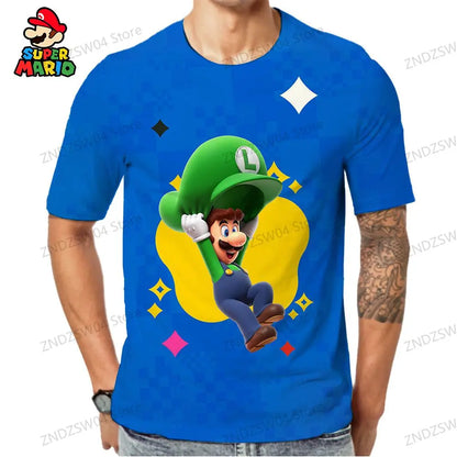 T-shirt SUPER MARIO LUIGI enfant et adulte - FANA ZONE