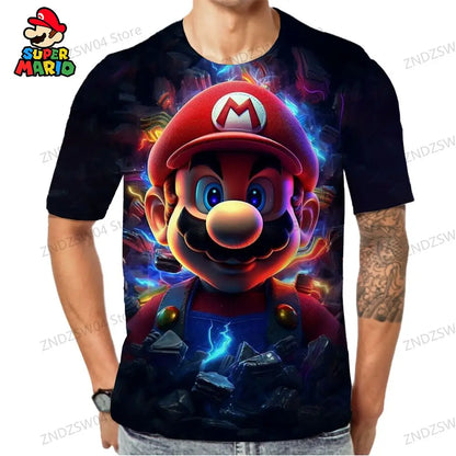 T-shirt SUPER MARIO V2 enfant et adulte - FANA ZONE