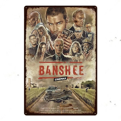 Plaque métallique série culte - FANA ZONE