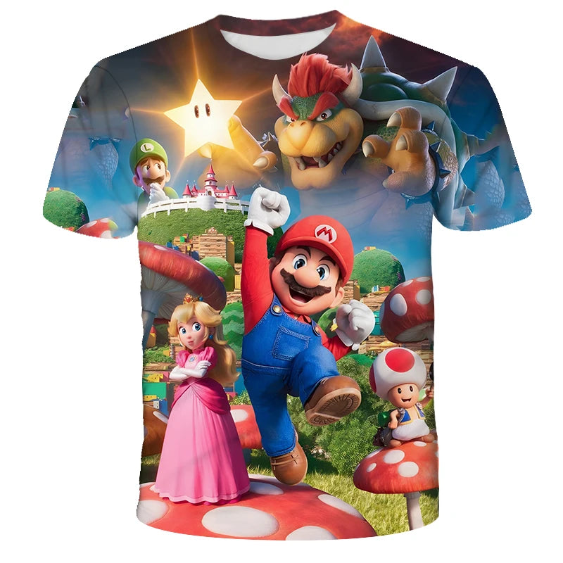T-shirt SUPER MARIO enfant et adulte FANA ZONE