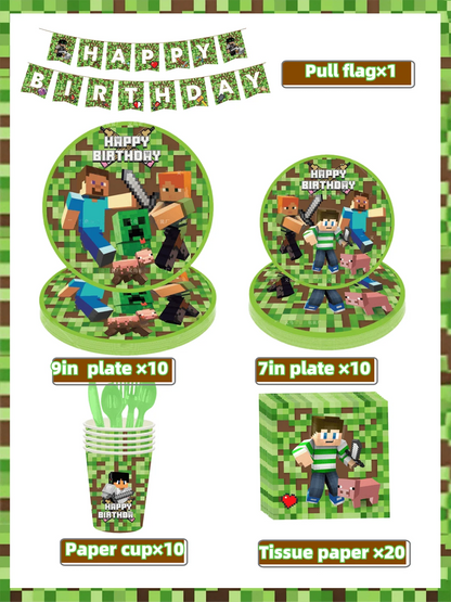 Anniversaire MINECRAFT FANA ZONE