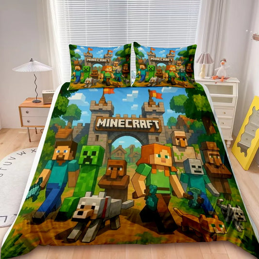 Parure de lit MINECRAFT - FANA ZONE