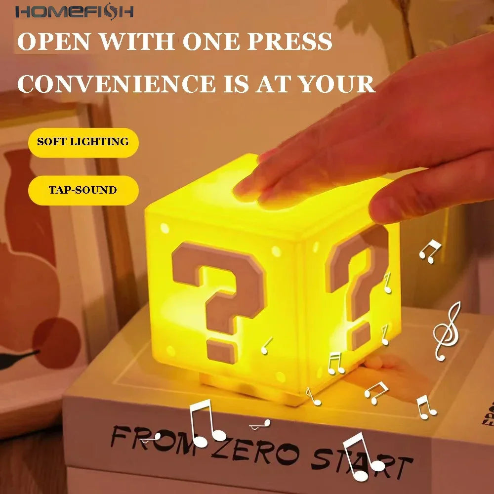 Lampe led SUPER MARIO " ? " - FANA ZONE