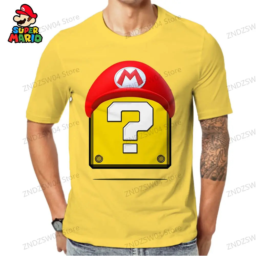 T-Shirt SUPER MARIO V1 pour enfant et adulte - FANA ZONE
