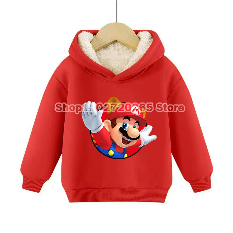 Sweat a capuche polaire SUPER MARIO enfant - FANA ZONE