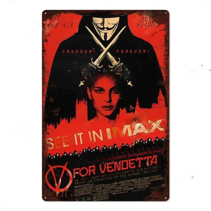 Plaque métallique série culte - FANA ZONE