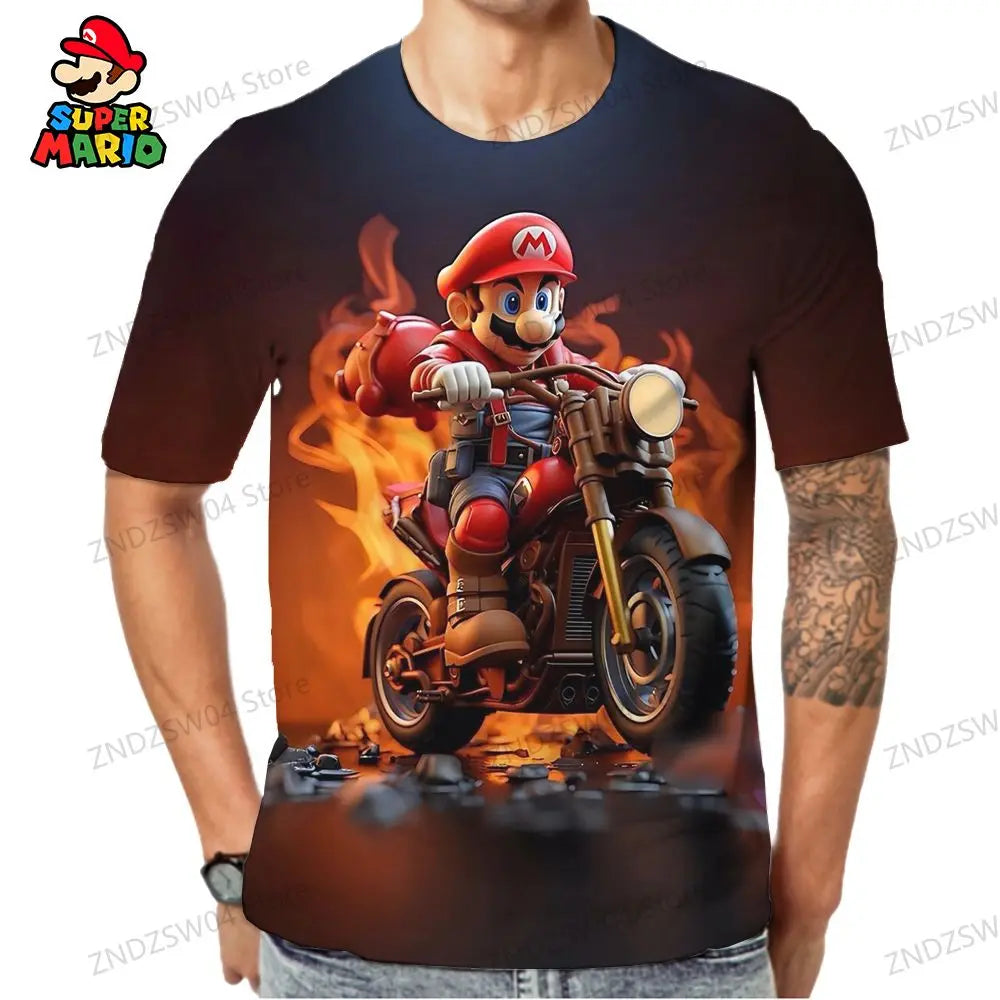 T-Shirt SUPER MARIO V1 pour enfant et adulte - FANA ZONE