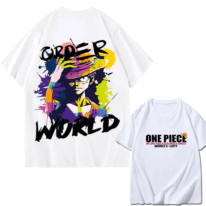 T-shirt ONE PIECE Zoro, Luffy enfant et adulte FANA ZONE