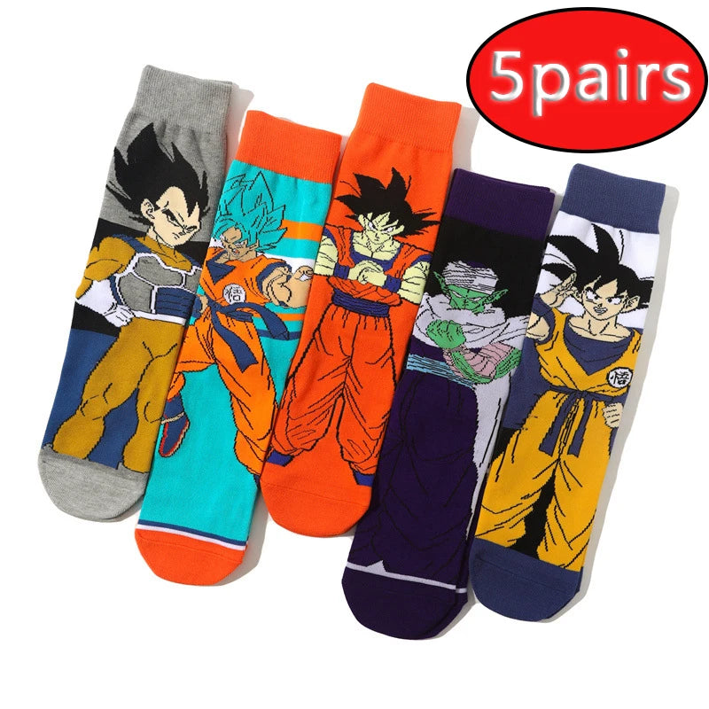 Chaussette DRAGON BALL Z, 5 paires variées - FANA ZONE