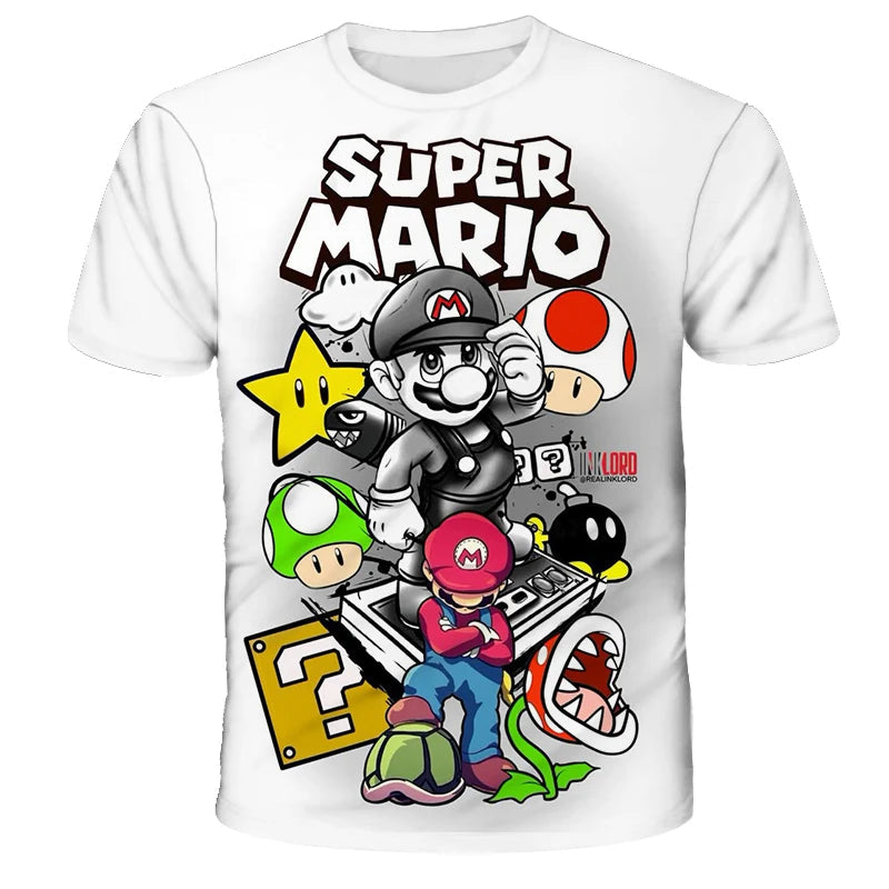 T-shirt SUPER MARIO enfant et adulte FANA ZONE